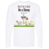 Gold Soft Touch Long Sleeve T-Shirt Thumbnail